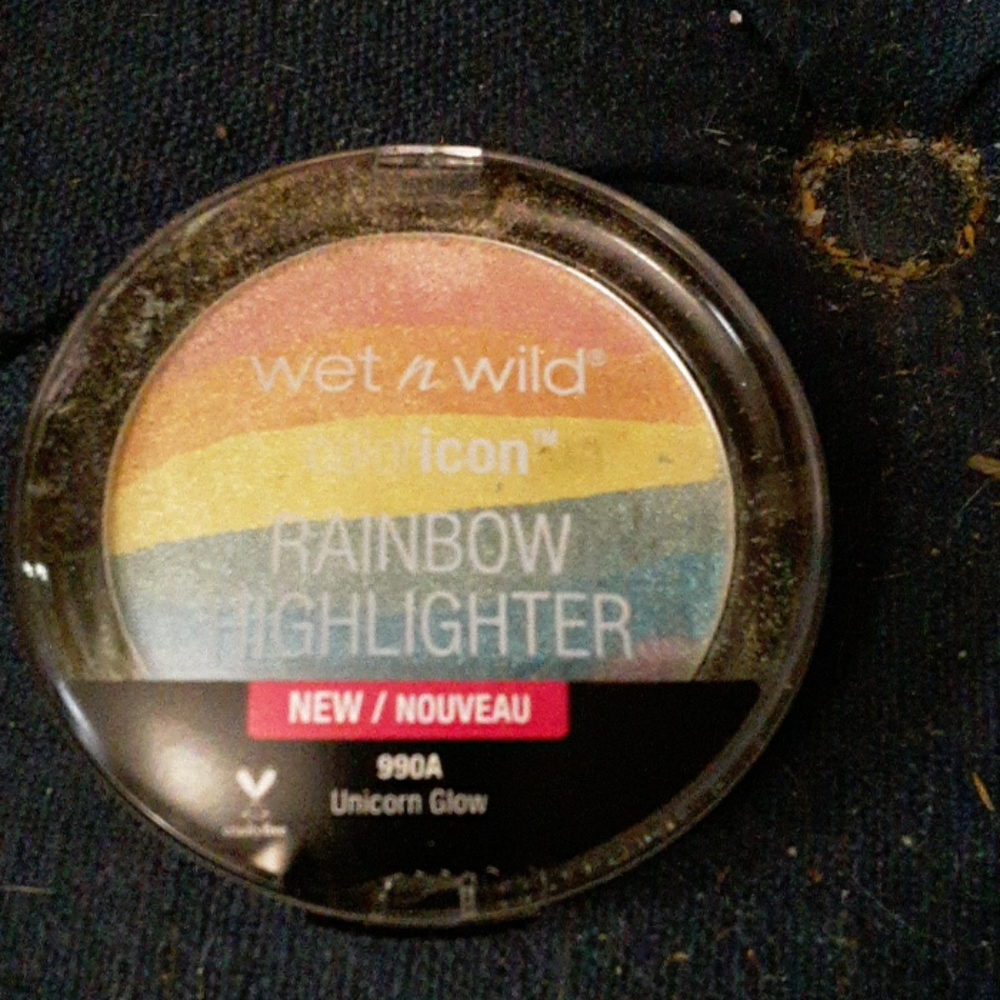 Unicorn Glow Rainbow Highlighter Makeup